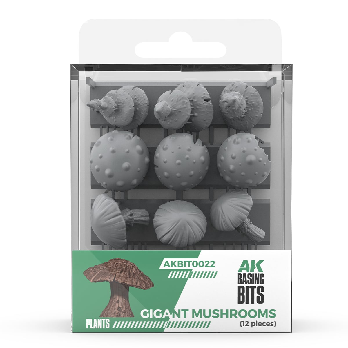 AK Interactive Basing Bits Gigant Musrooms AKBIT0022