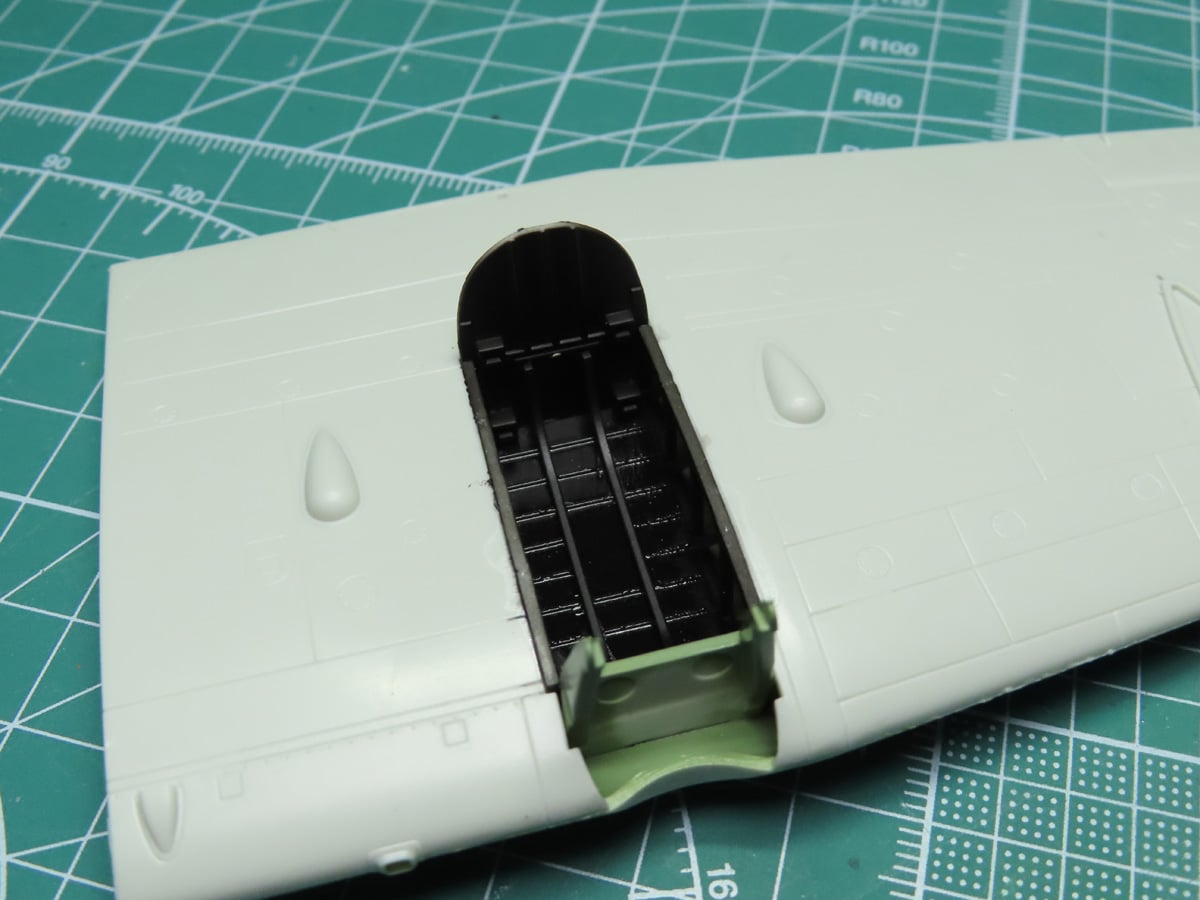 Back Wall on Wheel Bay