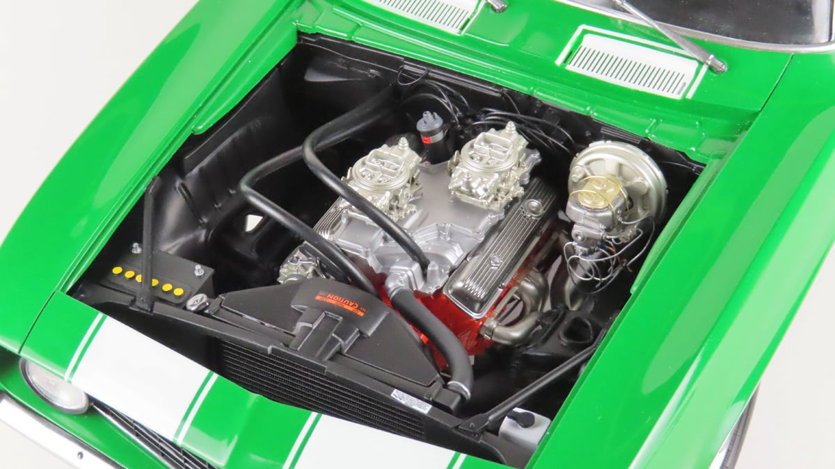 Engine View 1969 Camaro Completed Build
