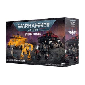 Eye of Terror Battalion Sons of Dorn Warhammer 40000 55-33 Box