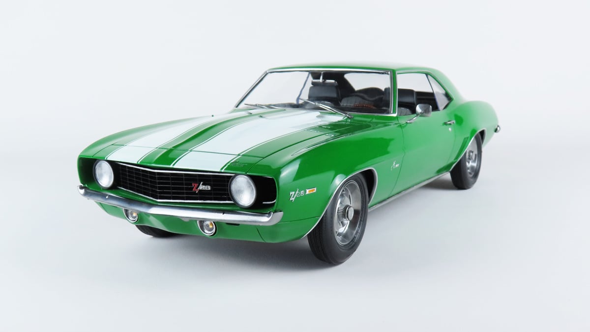 Front Grill View 1969 Camaro Completed Build