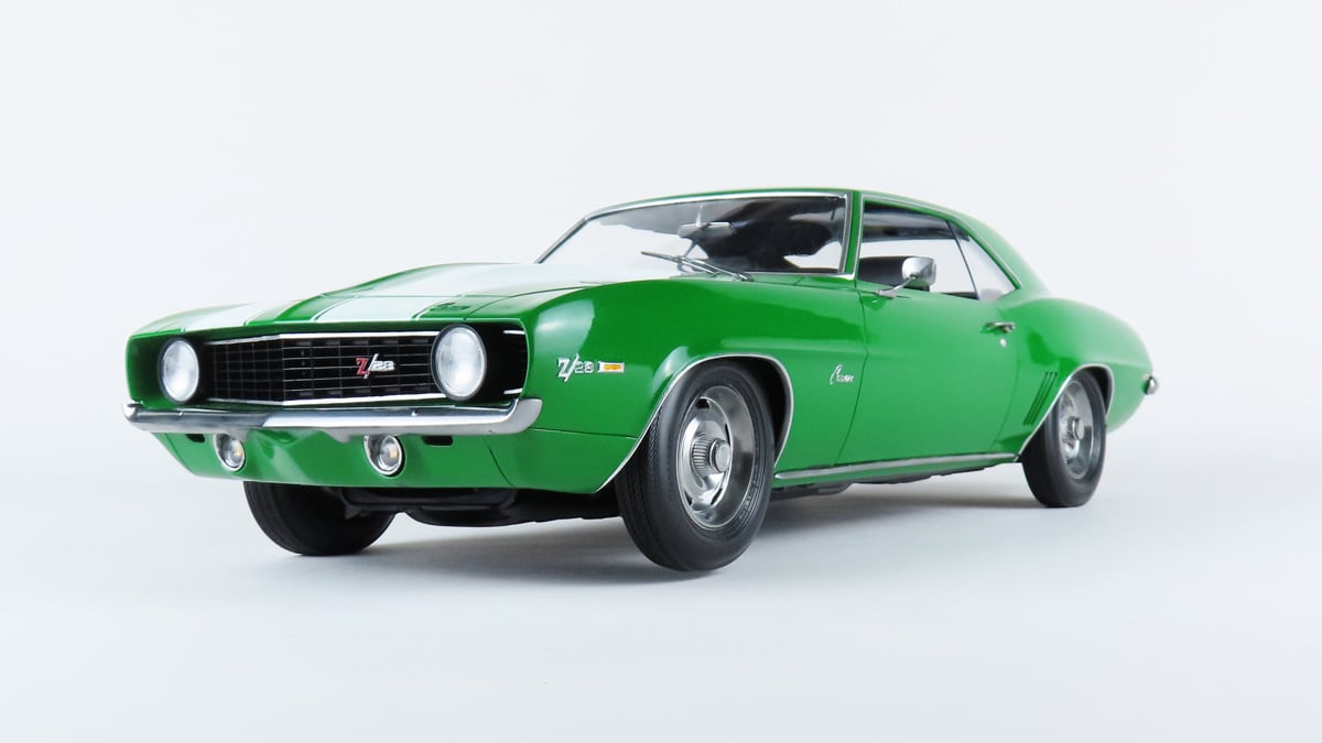 Grill Lower View 1969 Camaro Completed Build