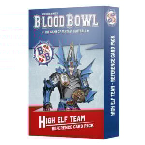 High Elf Team Pitch Card Pack Blood Bowl Warhammer 202-64 Box