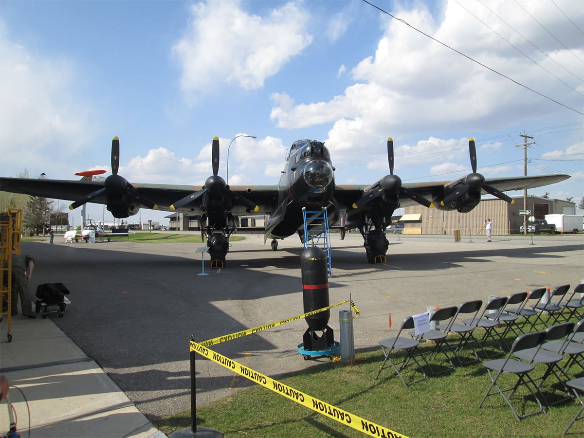 Lancaster at Nanton Alberta