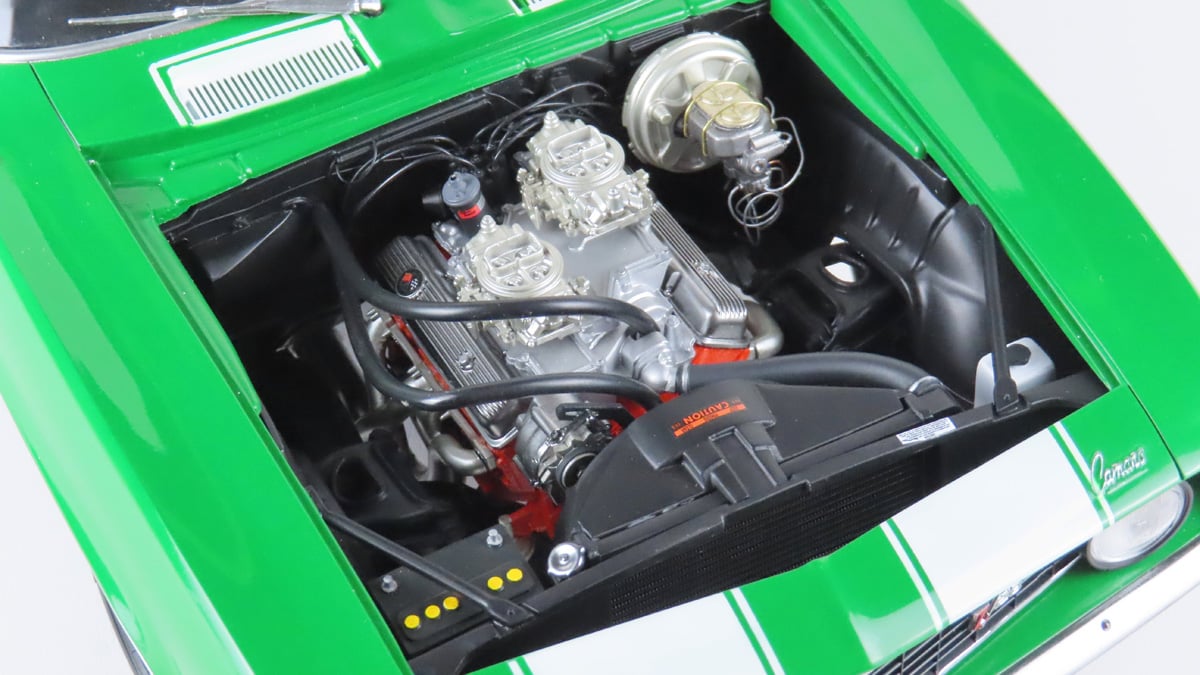 Left Engine View 1969 Camaro Completed Build