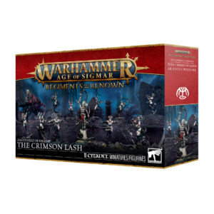 Regiment of Renown The Crimson Lash Daughters of Khaine Age of Sigmar Warhammer 85-25 Box