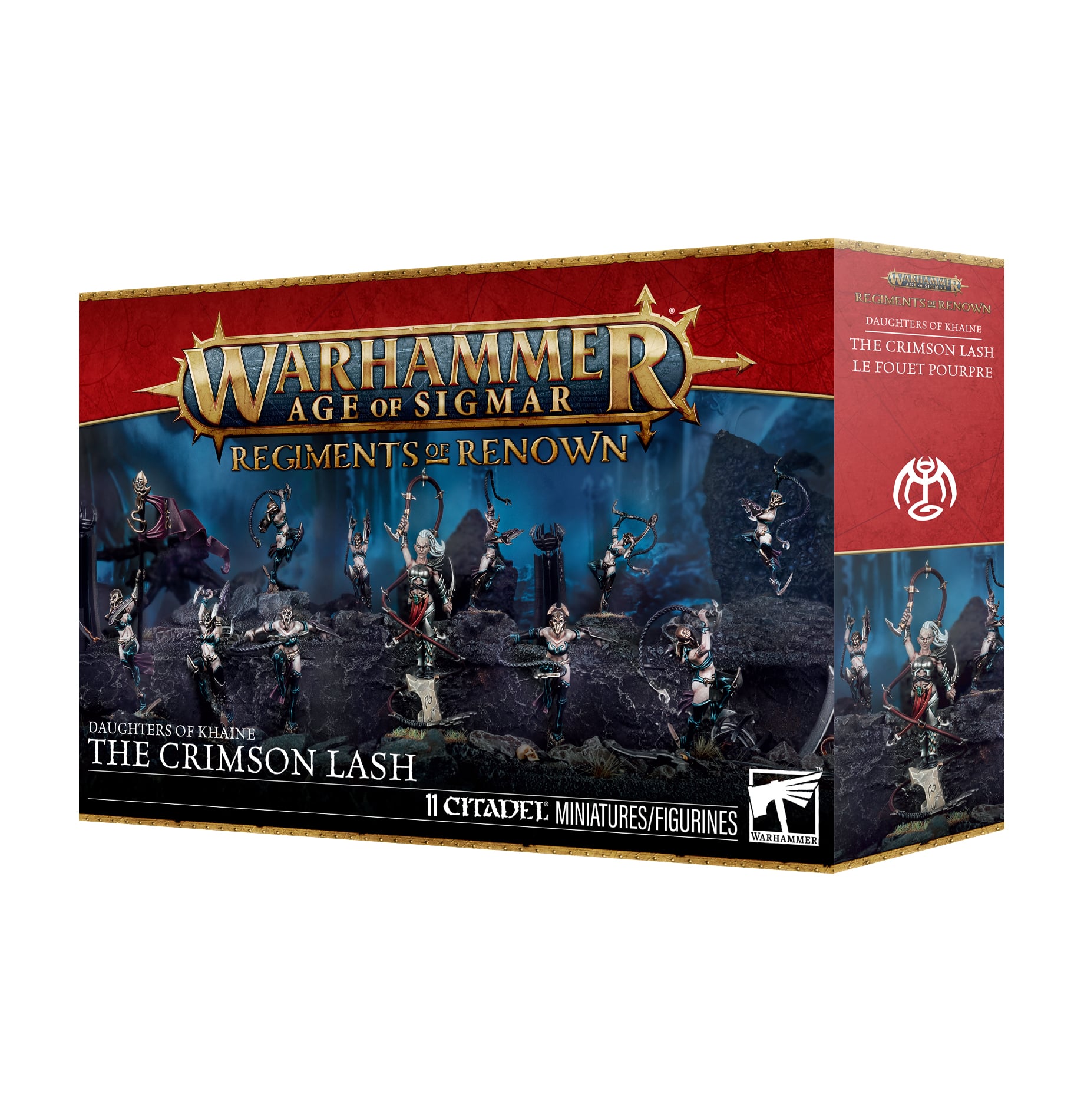 Regiment of Renown The Crimson Lash Daughters of Khaine Age of Sigmar Warhammer 85-25 Box