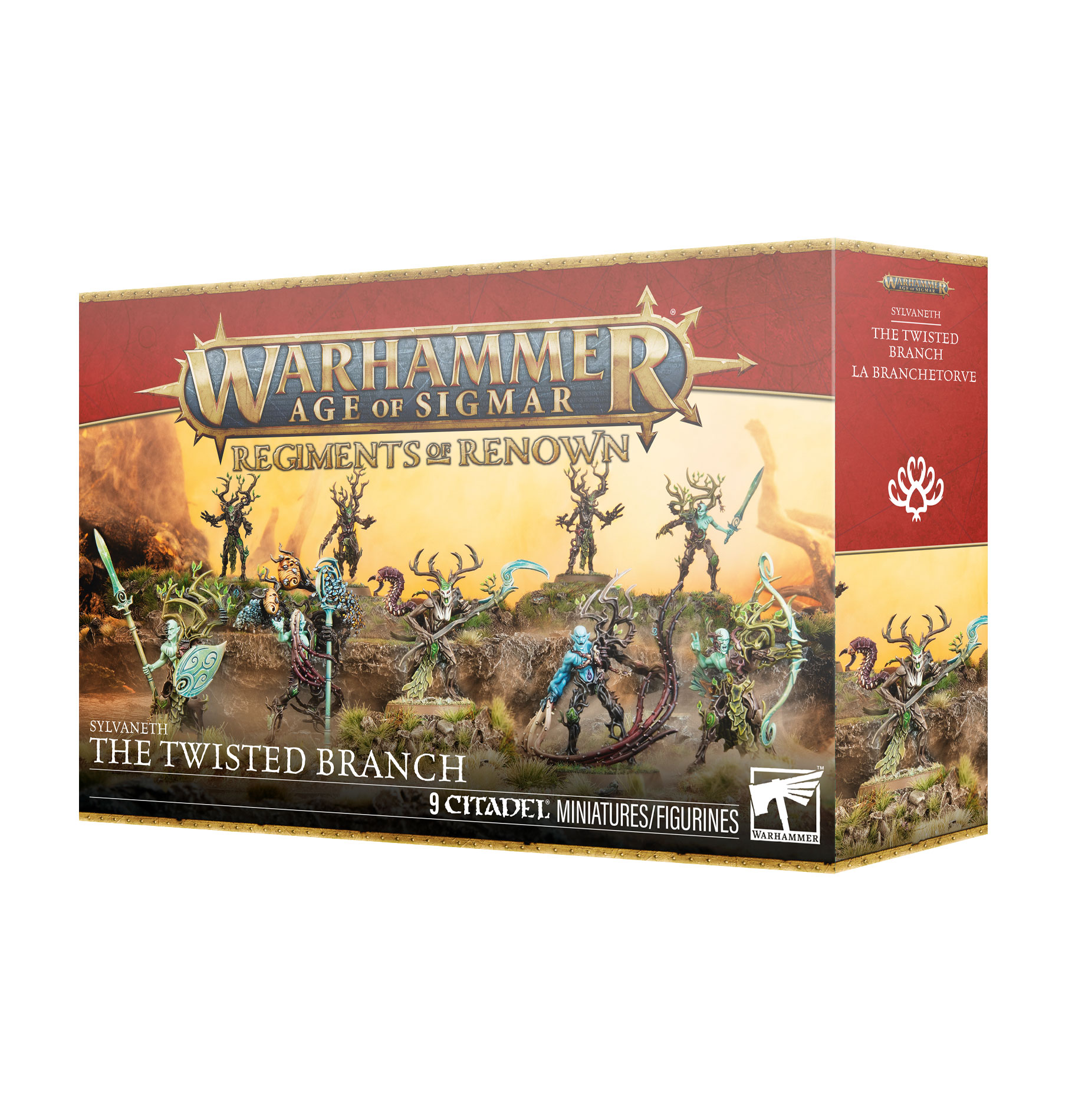 Regiments of Renown The Twisted Branch Sylvaneth Age of Sigmar Warhammer 92-53 Box