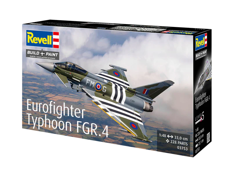 Revell Germany Eurofighter Typhoon FGR.4 1/48 Scale 03753