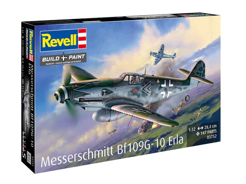 Revell Germany Messerschmitt Bf109G-10 Erla 1/32 Scale 03752