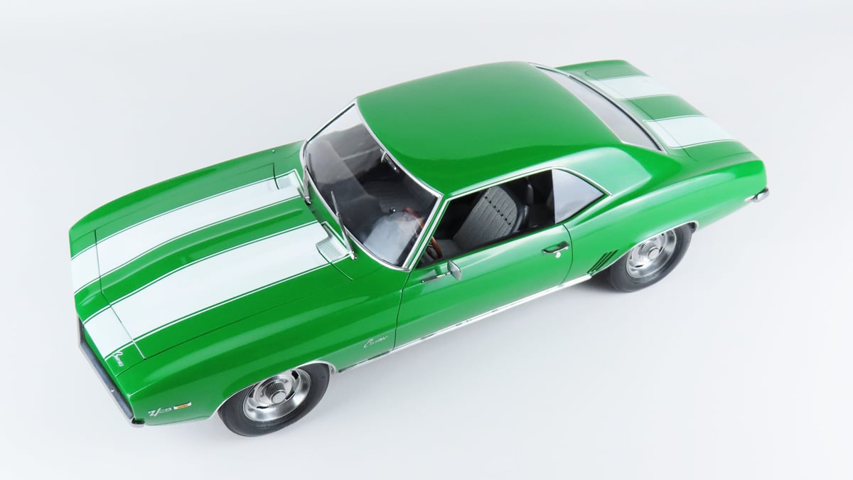 Right Front Corner Top 1969 Camaro Completed Build