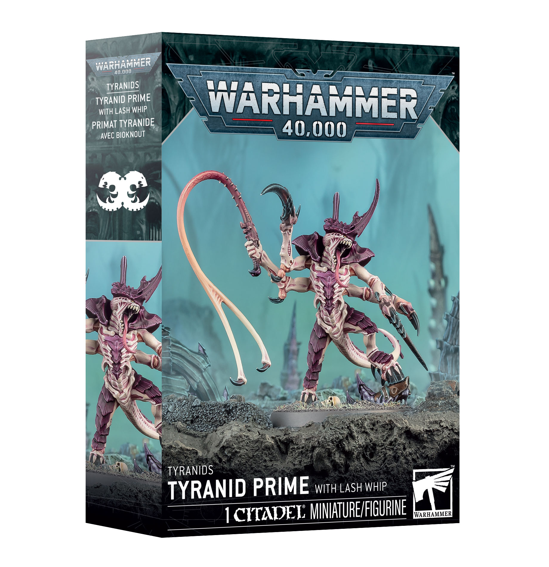 Tyranids Tyranid Prime with Lash Whip Warhammer 40000 51-35 Box
