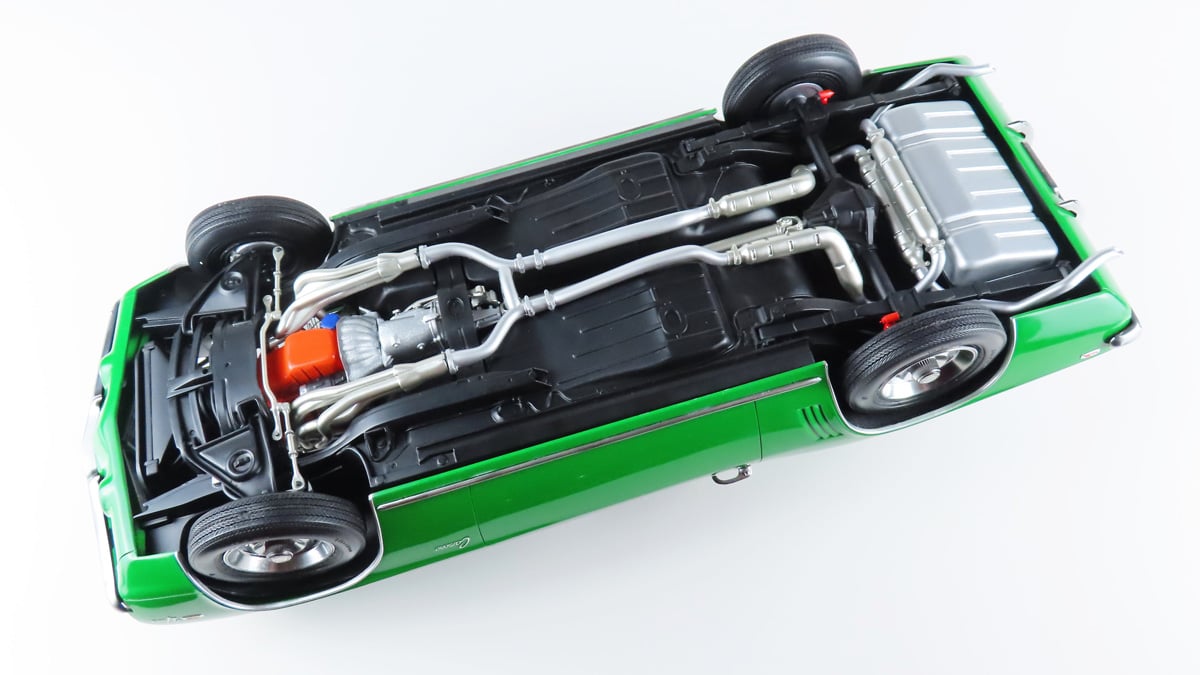 Under Carriage View 1969 Camaro Completed Build