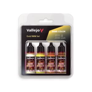 Vallejo Game Gold NMM Set of 4 72395