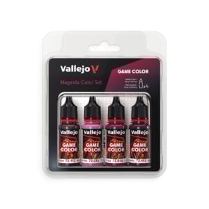Vallejo Game Magenta Color Set of 4 72388