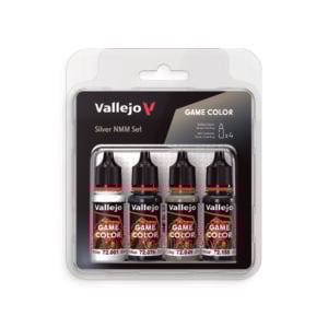 Vallejo Game Silver NMM Set of 4 72394