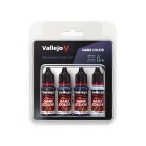 Vallejo Game Ultramarine Color Set of 7 72389