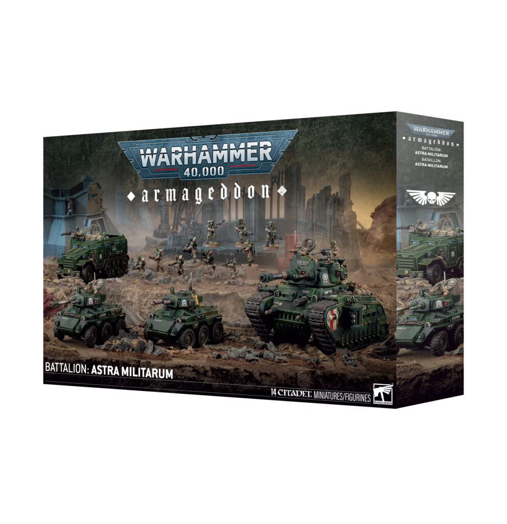 Armageddon Battalion Astra Militarum Warhammer 40000 47-47 • Canada's ...