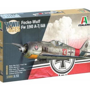 Italeri Focke-Wulf Fw 190 A-8/F Aces Fighter 1/72 Scale 1490