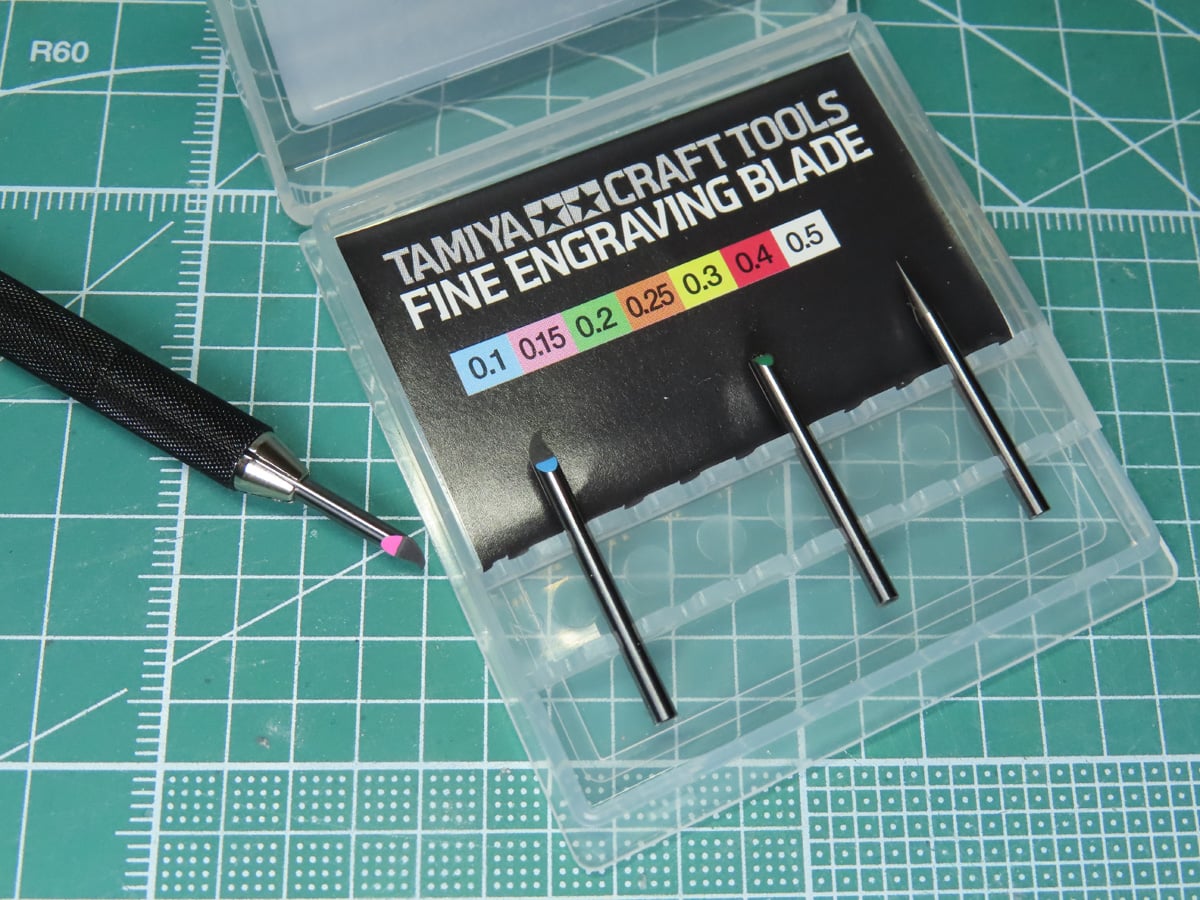 Tamiya Engraving Blades
