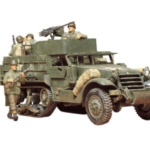 Tamiya US Armoured M3A2 Half-Track R Personnel Carrier 1/35 Scale 35070 Completed