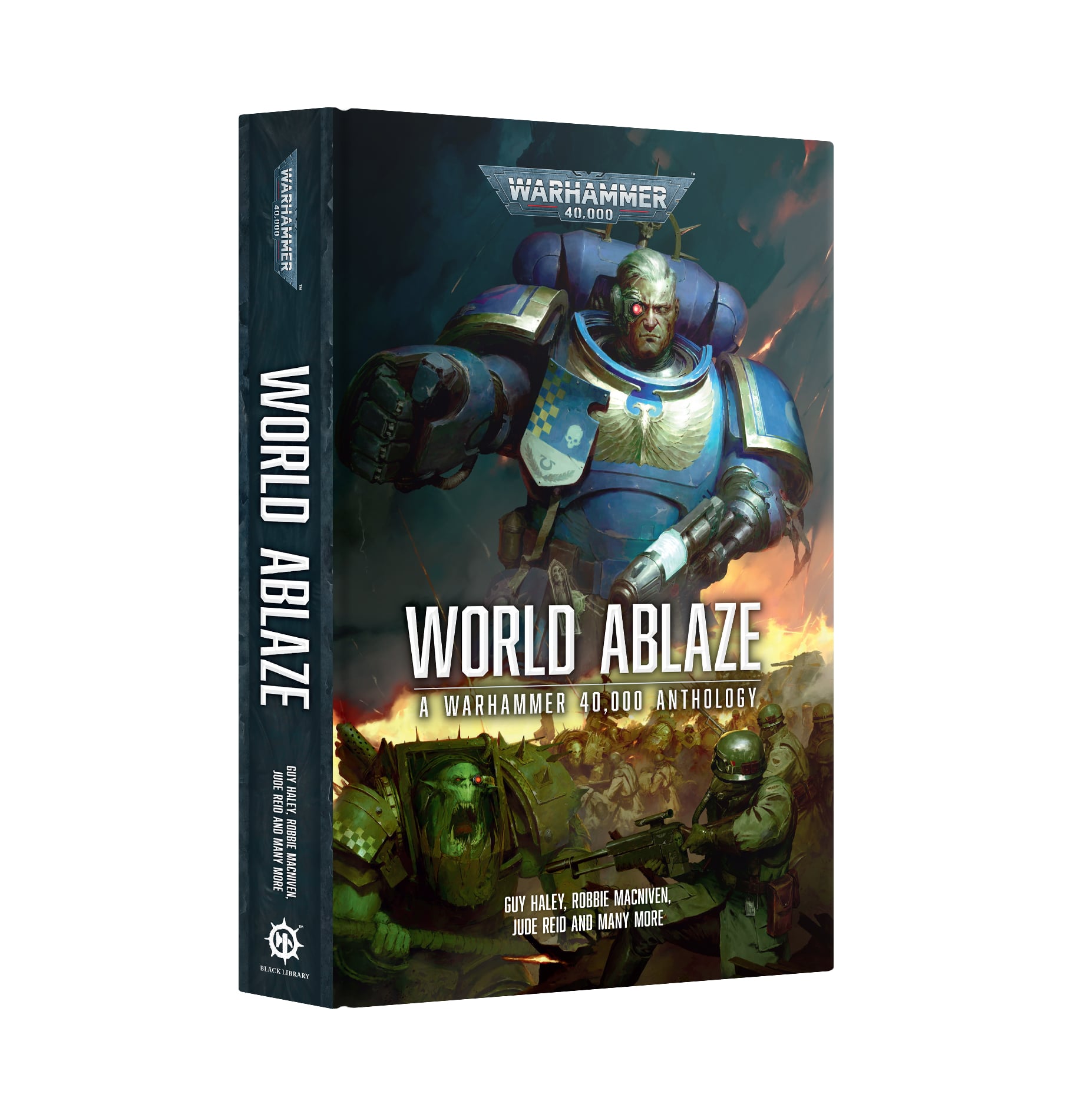 World Ablaze A Warhammer 40000 Anthology Black Library Hardback BL3312