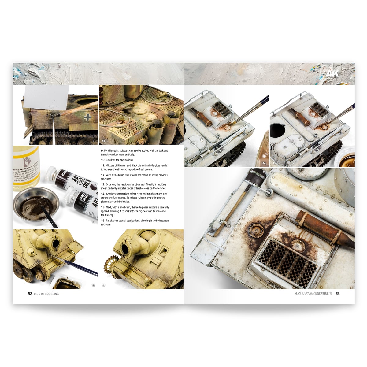 AK Interactive Learning Series No18 Oil in Modeling AK544