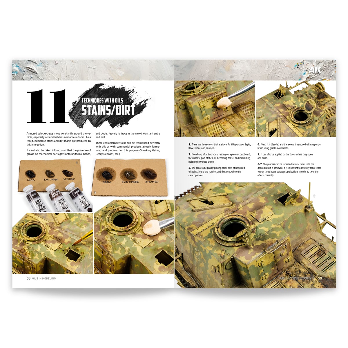 AK Interactive Learning Series No18 Oil in Modeling AK544