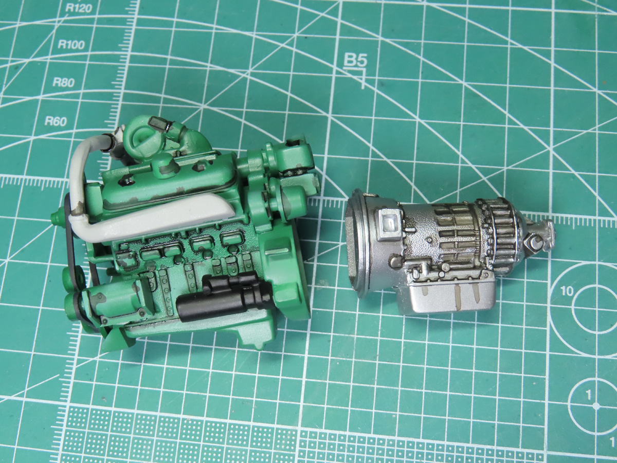 Adding Wash on Engine