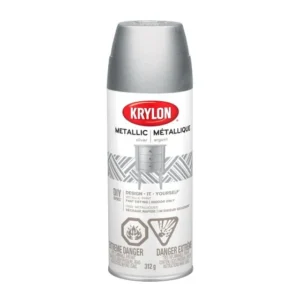 Krylon Brilliant Metallic Spray Silver 340g 41406
