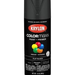 Krylon Colormaxx Spray Flat Black 340g 45546