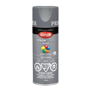 Krylon Colormaxx Spray Paint Grey Primer 340g 45582