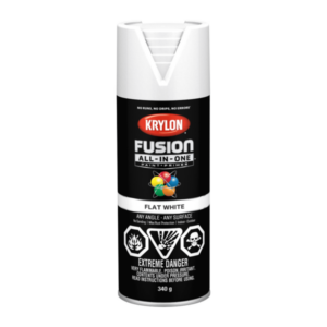 Krylon Fusion All-in-One Spray Flat White 340g 42730