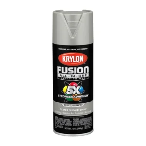 Krylon Fusion All-in-One Spray Gloss Smoke Grey 340g 42723