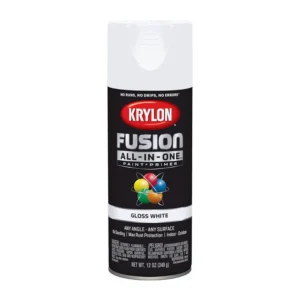 Krylon Fusion All-in-One Spray Gloss White 340g 42727
