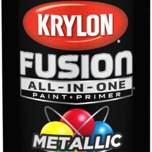 Krylon Fusion All-in-One Spray Metallic Black Stainless 340g 42790