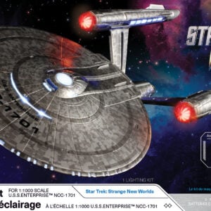 Polar Lights Lighting Kit for Strange New Worlds USS Enterprise 1/1000 Scale MKA057
