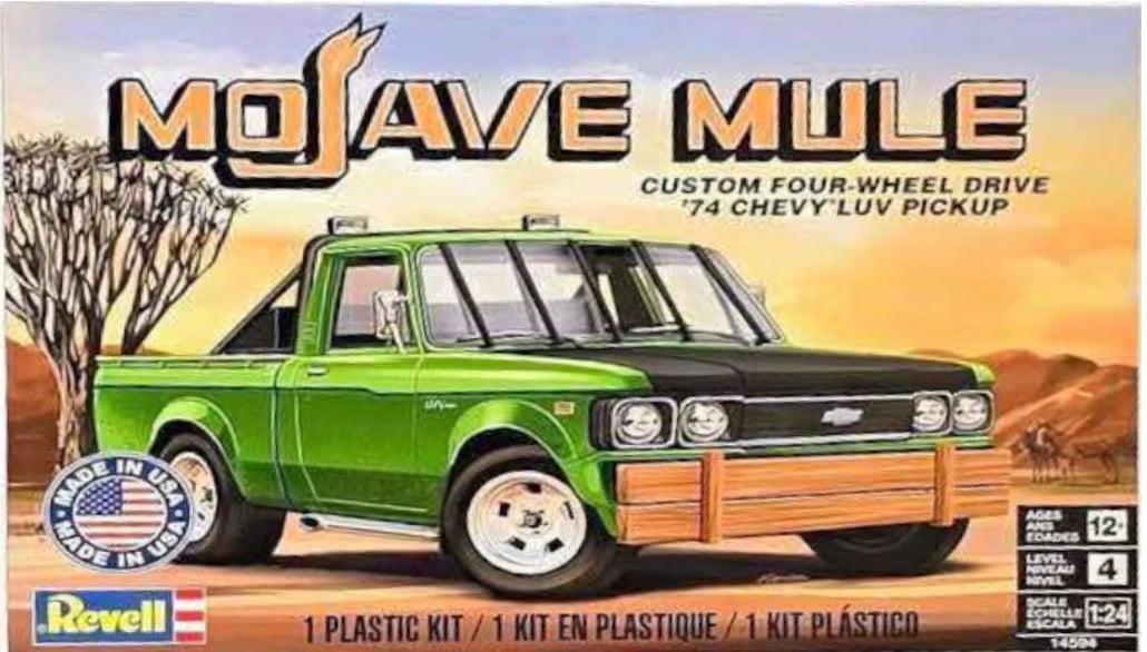 Revell 1974 Mojave Mule Custom Four-Wheel Drive Chevy Luv Pickup 1/25 Scale 14594