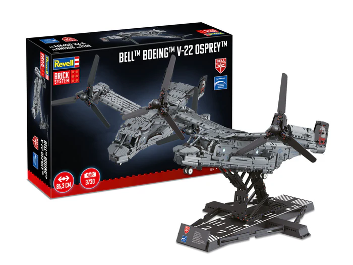 Revell Bell Boeing V-22 Osprey Brick System 1/25 Scale 85-0961 10961