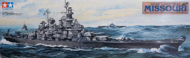 Tamiya US Battleship BB-63 USS Missouri 1/350 Scale 78008