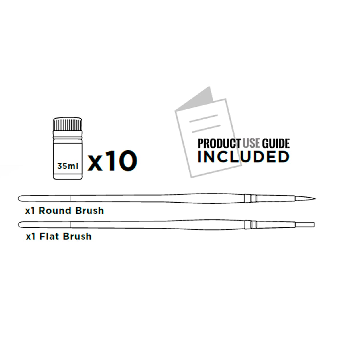 AK Interactive Weathering Dry Pigments Set AK9753 Contents