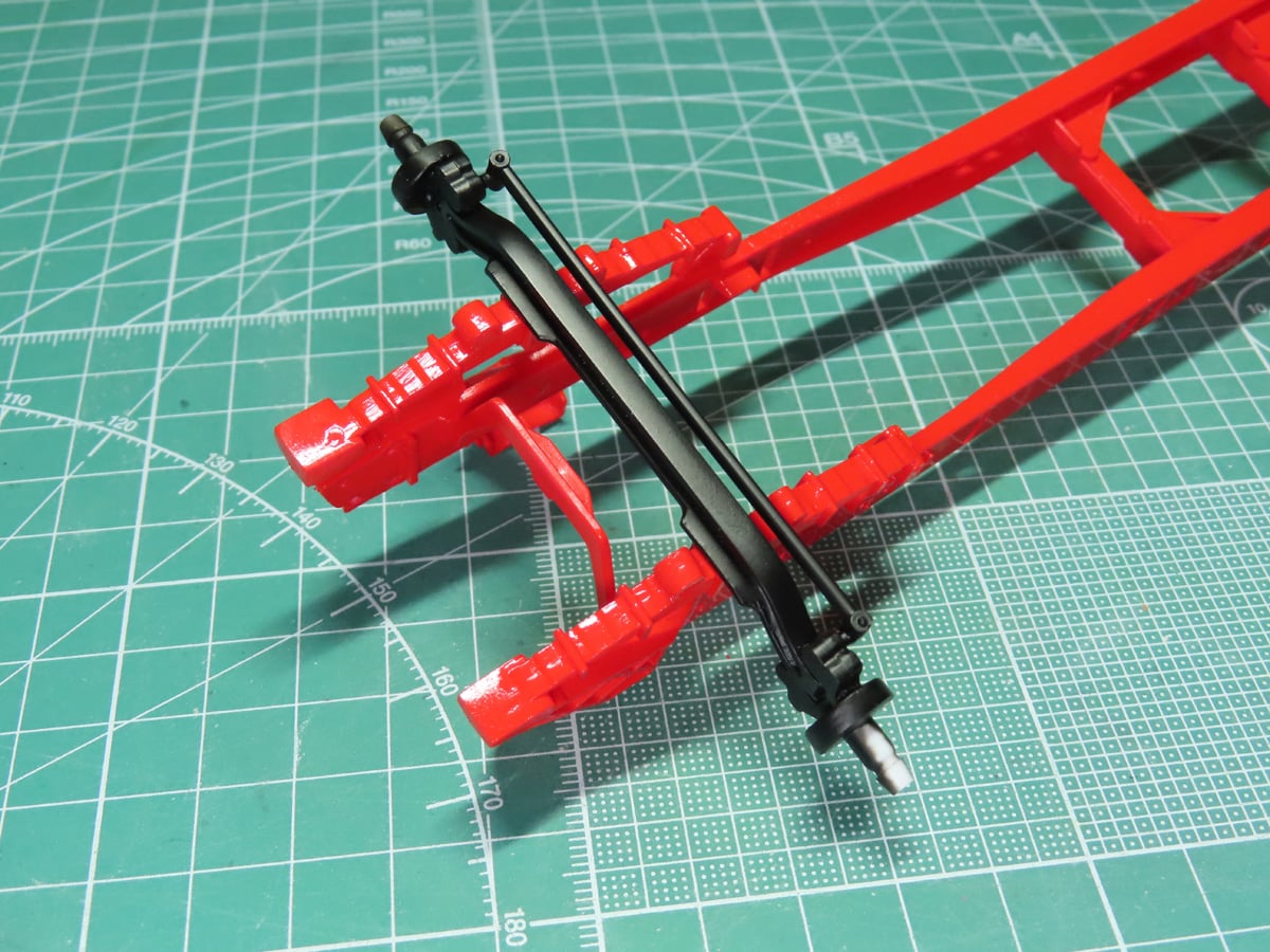 Adding Front Axle to Frame