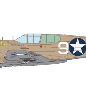 Eduard P-40K Short Tail Profipack Edition 1/48 Scale 82243
