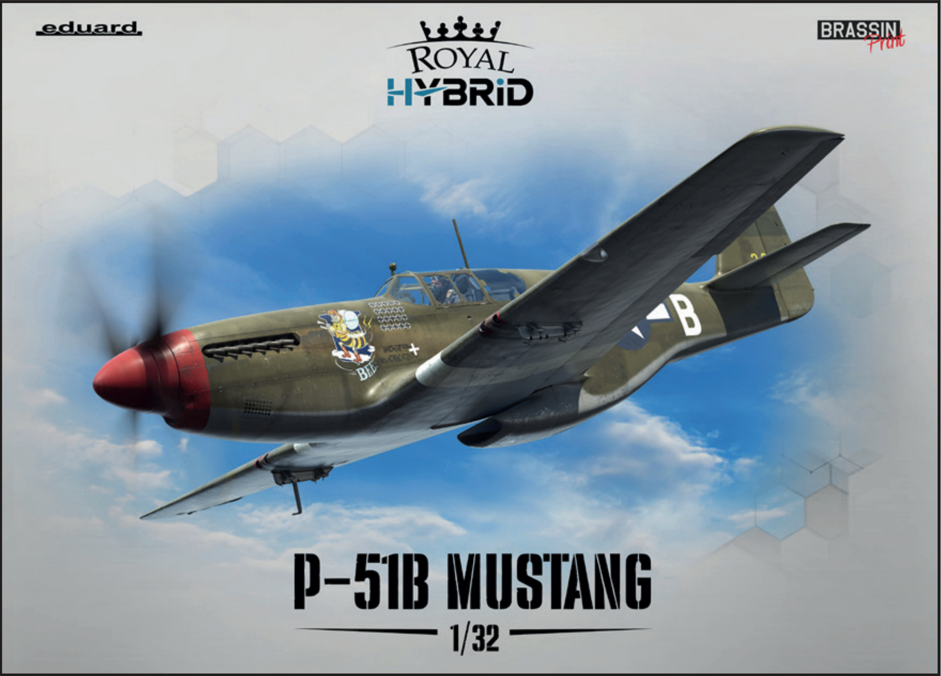 Eduard P-51B Mustang Royal Hybrid Edition 1/32 Scale 932011