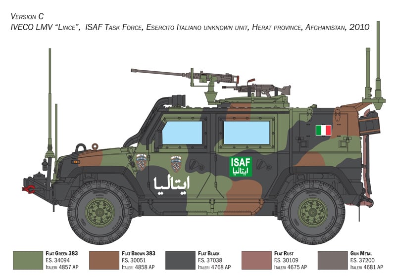 Italeri VTLM Lince 1/35 Scale 6766