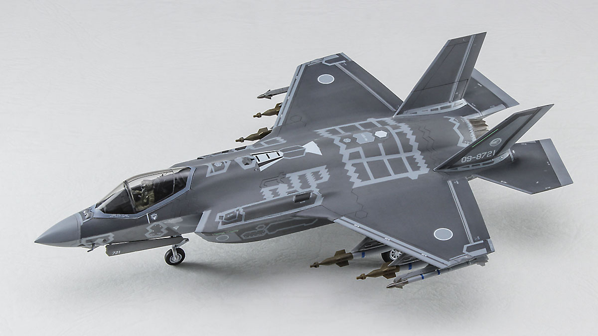 Hasegawa F-35A Lightning II A Version Beast Mode JASDF Limited Edition 1/72 Scale 2366 Completed