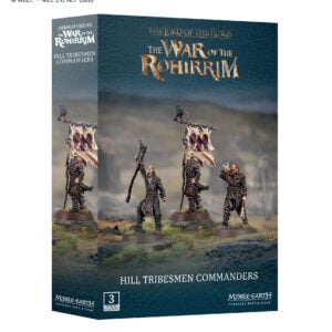Hill Tribesmen Commanders The Lord of the Rings Middle Earth Strategy Board Game 30-101