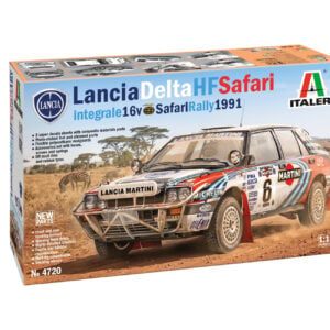 Italeri Lancia Delta HF Safari Integrale 16v Safari Rally 1/12 Scale 4720
