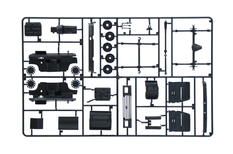 Italeri Ford Transit with Boxes 1/24 Scale 3975