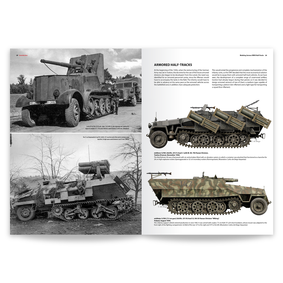 Modelling WWII German Half-tracks AK130036 028-029
